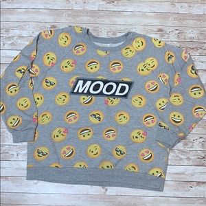 Freeze Emoji Mood Sweater Sweatshirt